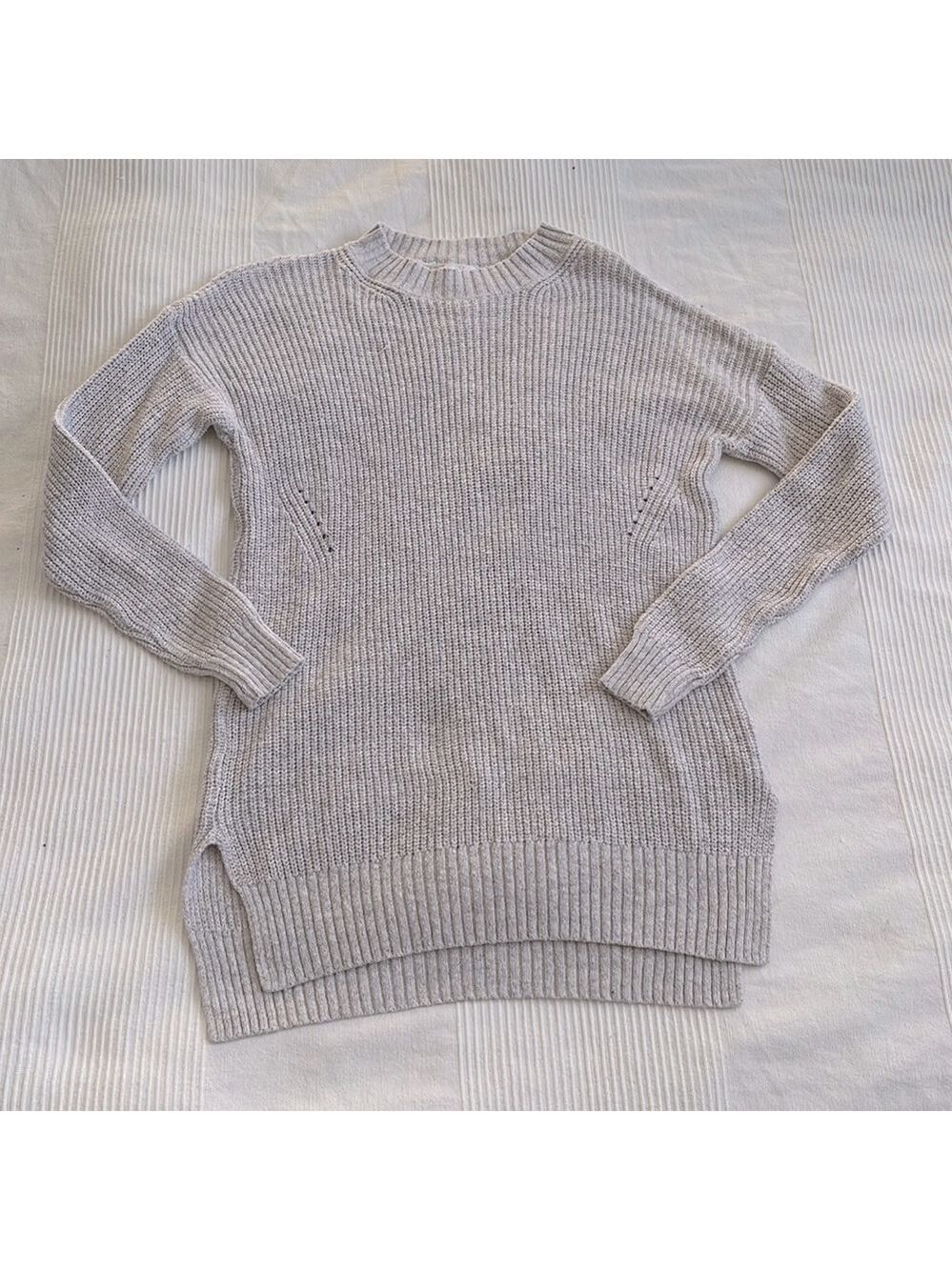 bp Oatmeal Lightweight Knit Crewneck Sweater Size XS